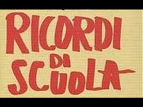 Domenica 30 settembre 2018: Ricordi di scuola